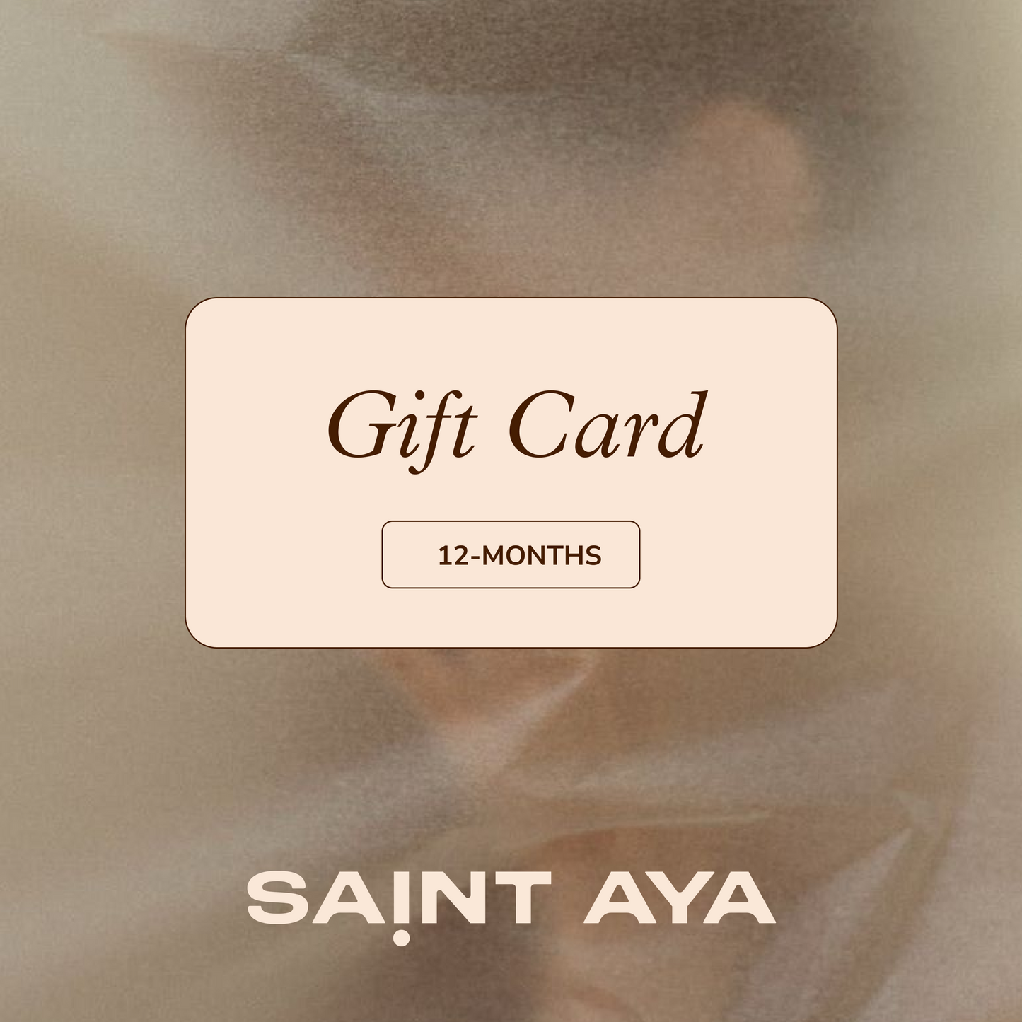 12 Months Gift Card